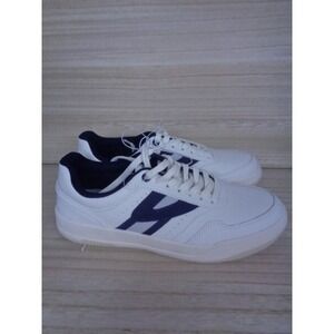 Tretorn Men's Dennis‎ Classic White/Navy Sneaker Lowtop Shoes Mens Size 8